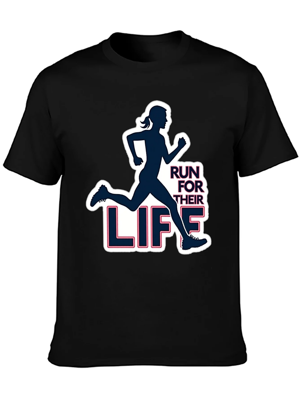 Run For Their Life Graphic Tee product image 3
