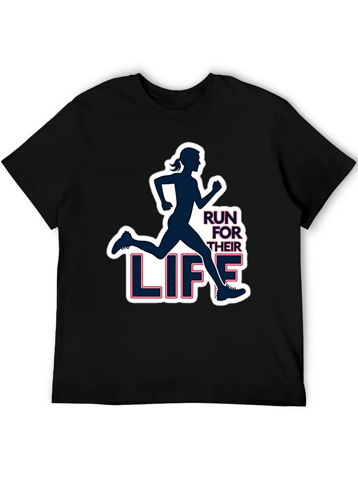 Run For Their Life Graphic Tee product image 5