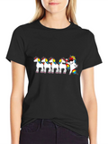 Unicorn Wine Lover T-Shirt - Black Crew Neck product image 1