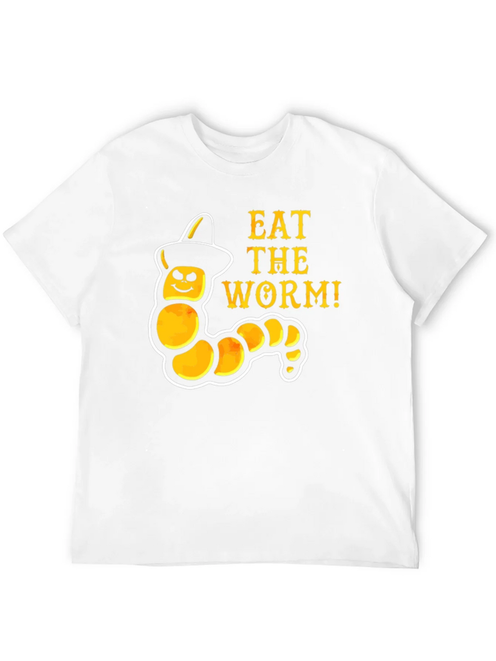 Eat the Worm T-Shirt: Halloween Costume Tee