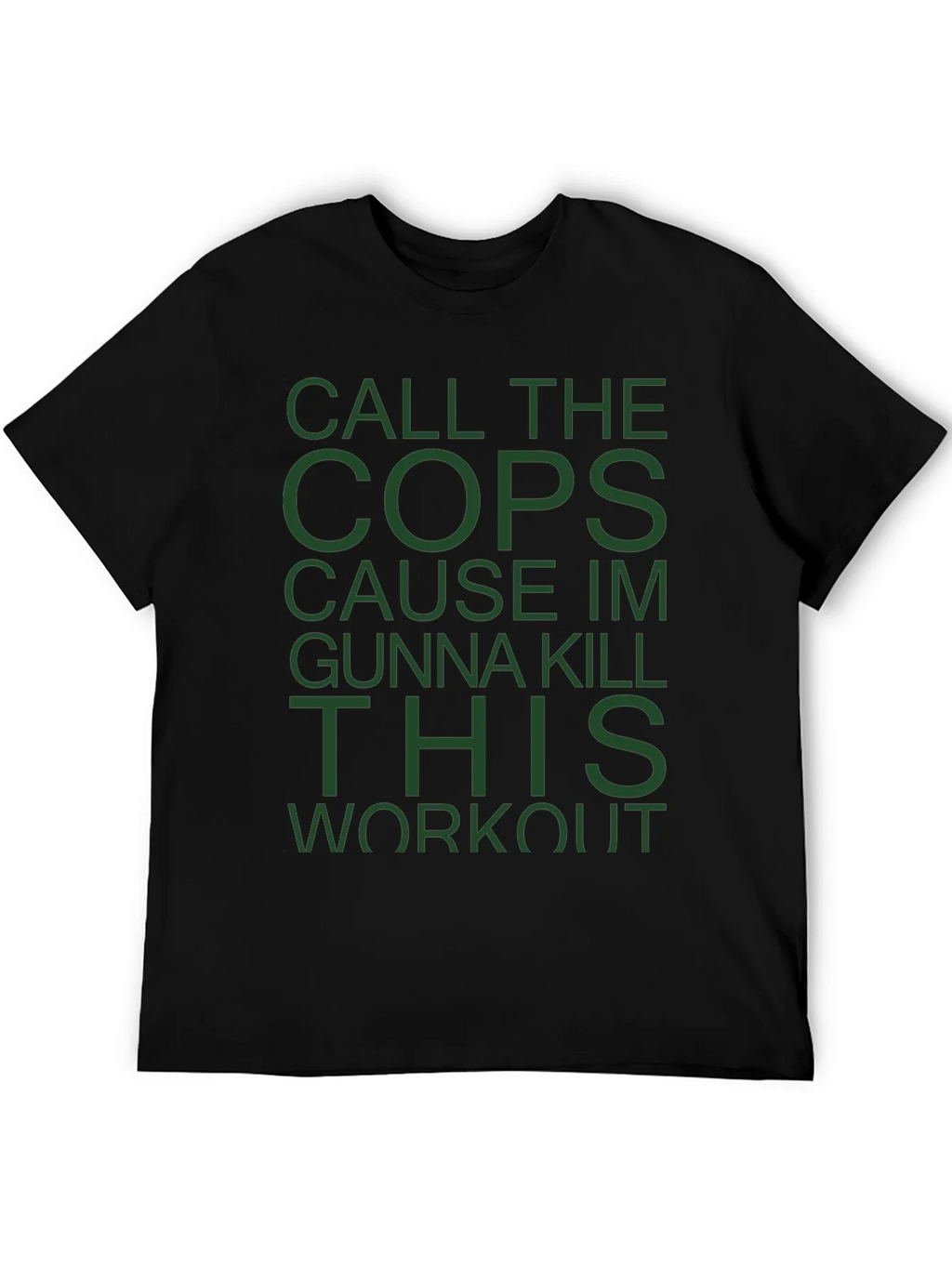 Call The Cops Workout T-Shirt product image 5