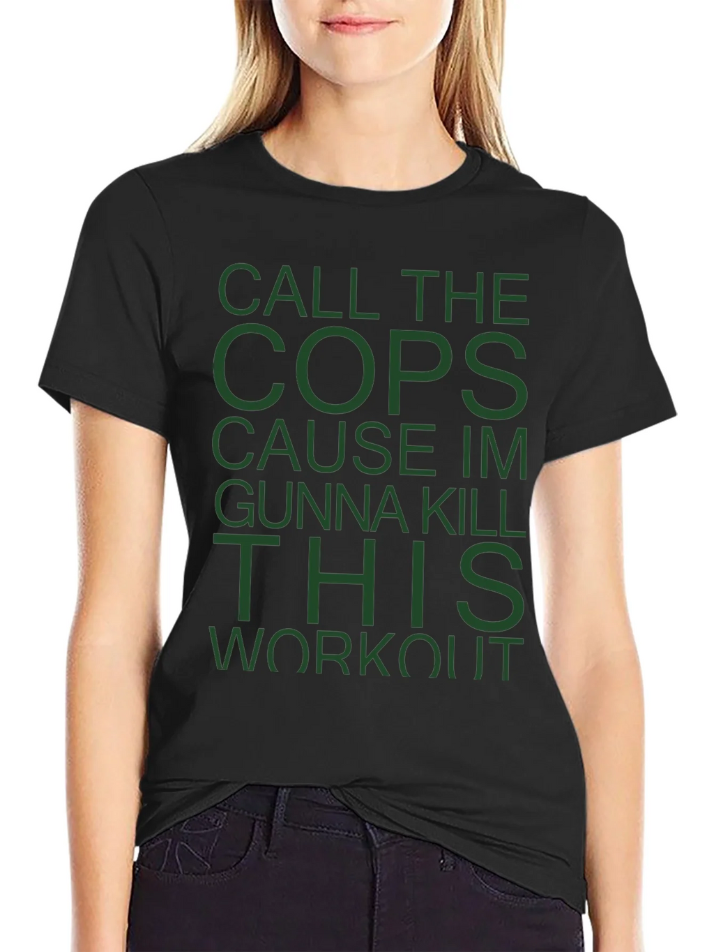Call The Cops Workout T-Shirt product image 2