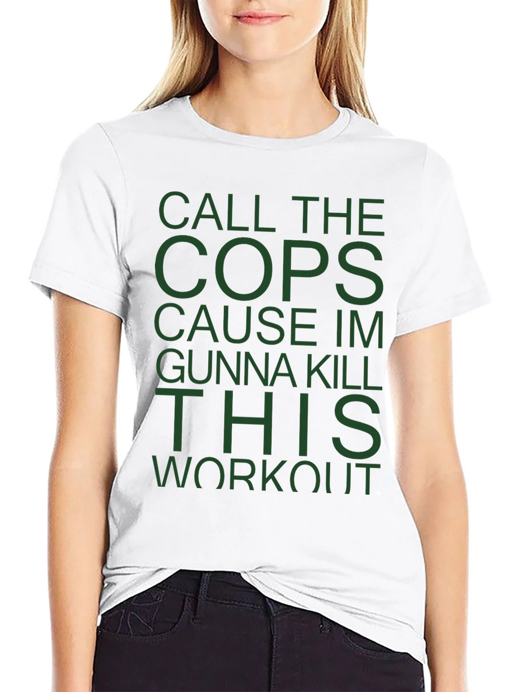 Call The Cops Workout T-Shirt product image 8