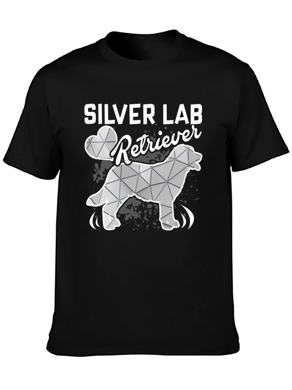 Silver Lab Retriever Graphic T-Shirt product image 3