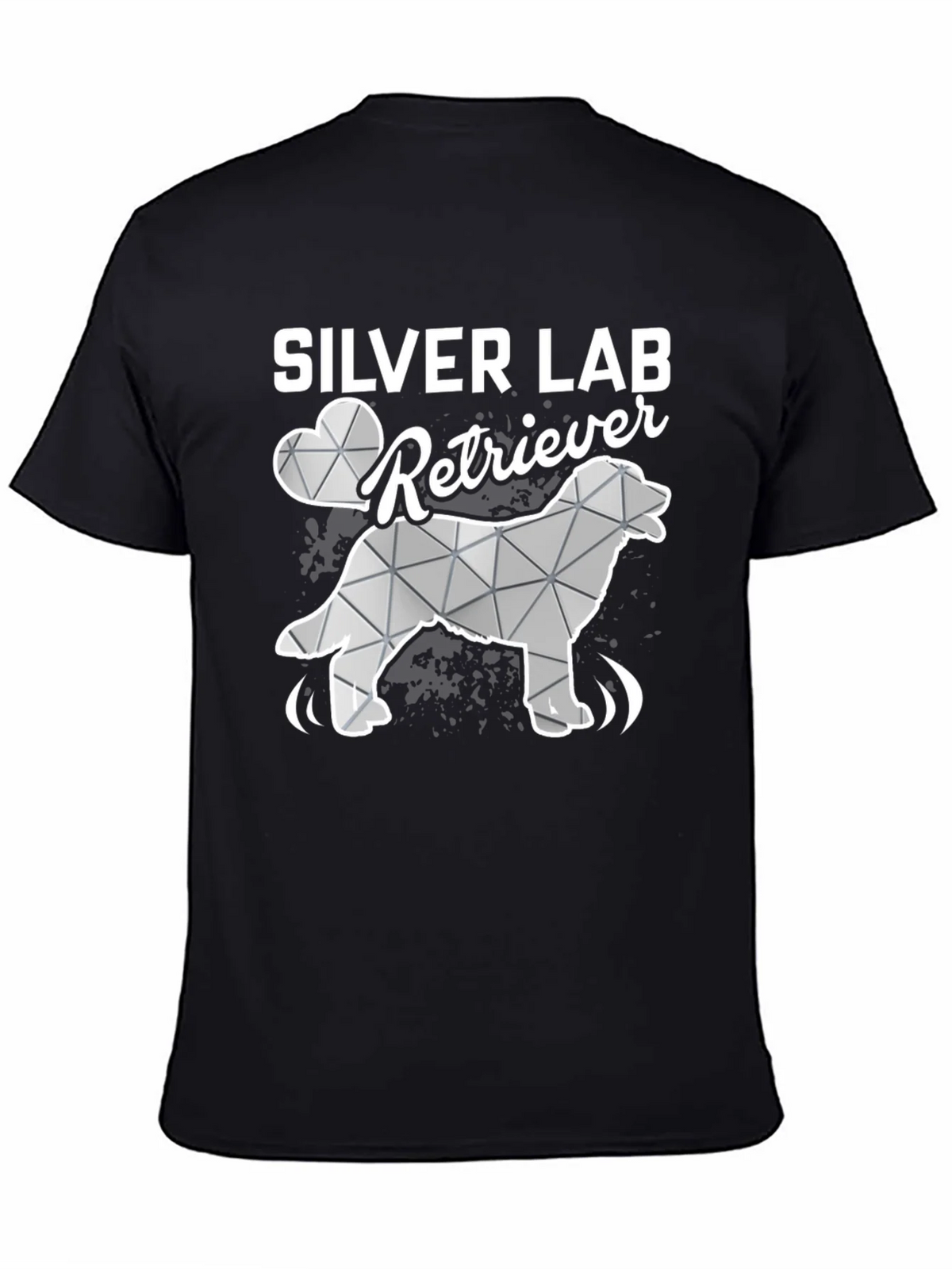 Silver Lab Retriever Graphic T-Shirt product image 4