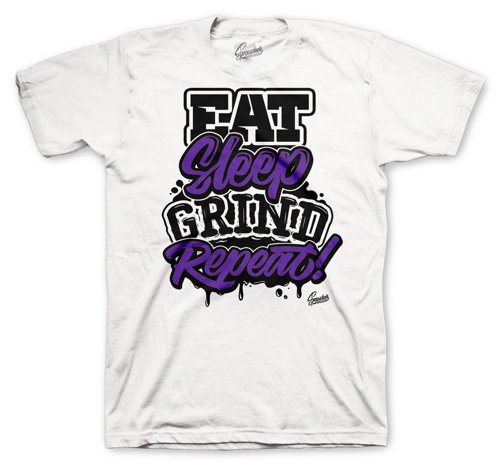 Retro 4 Purple Metallic Daily Routine Shirt