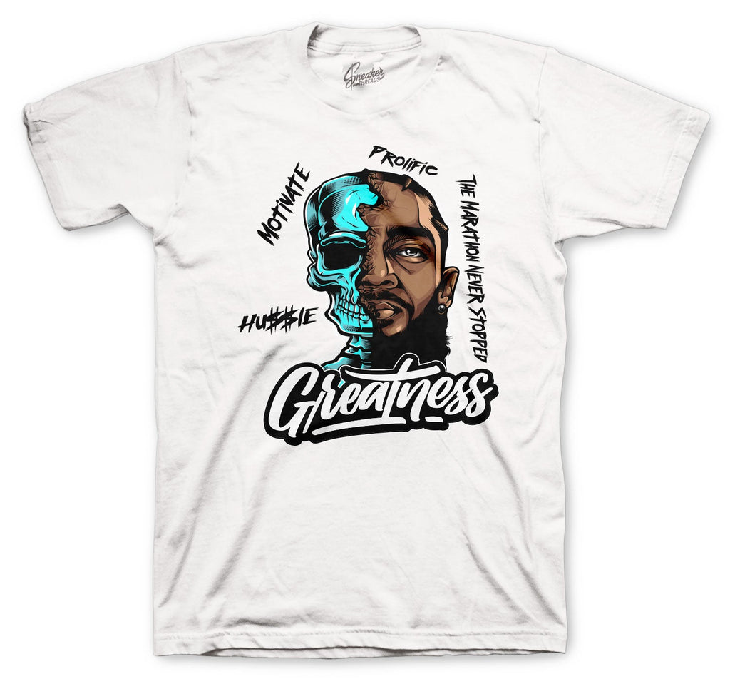 Retro 13 Island Green Great Nipsey Shirt
