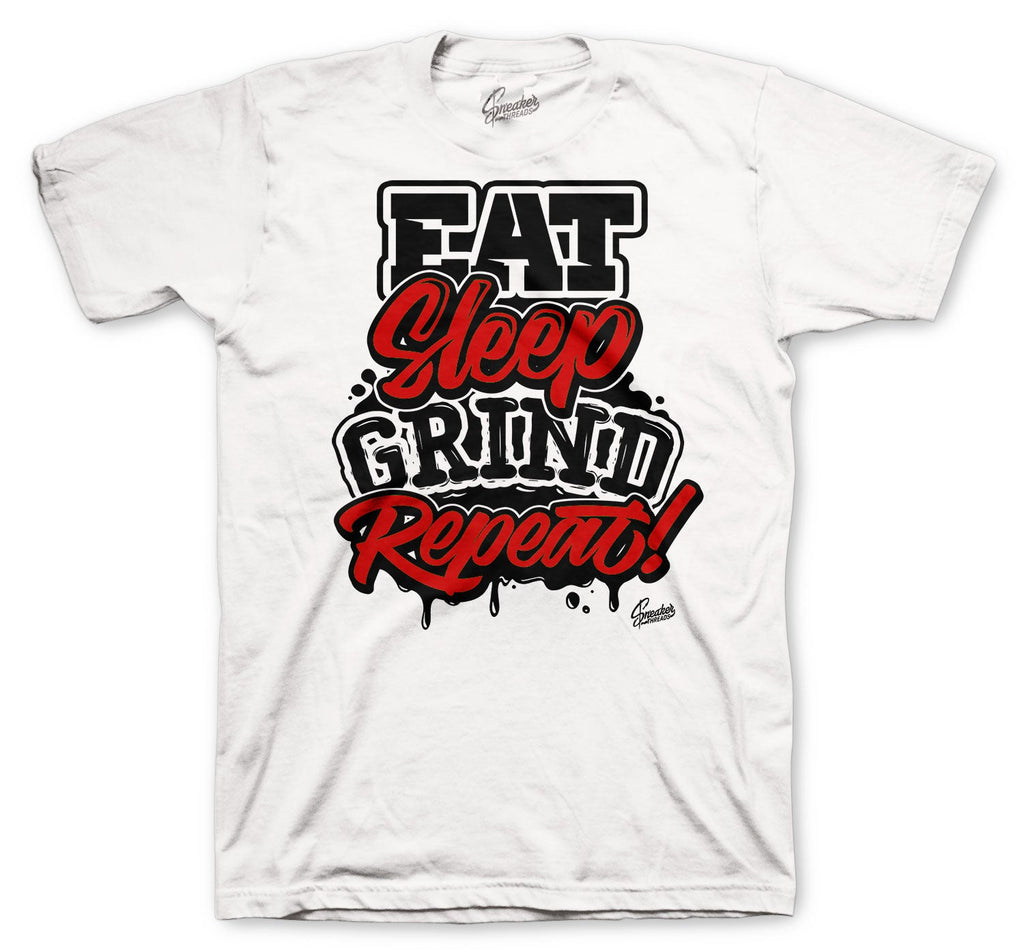 Retro 4 Red Metallic Daily Routine Shirt
