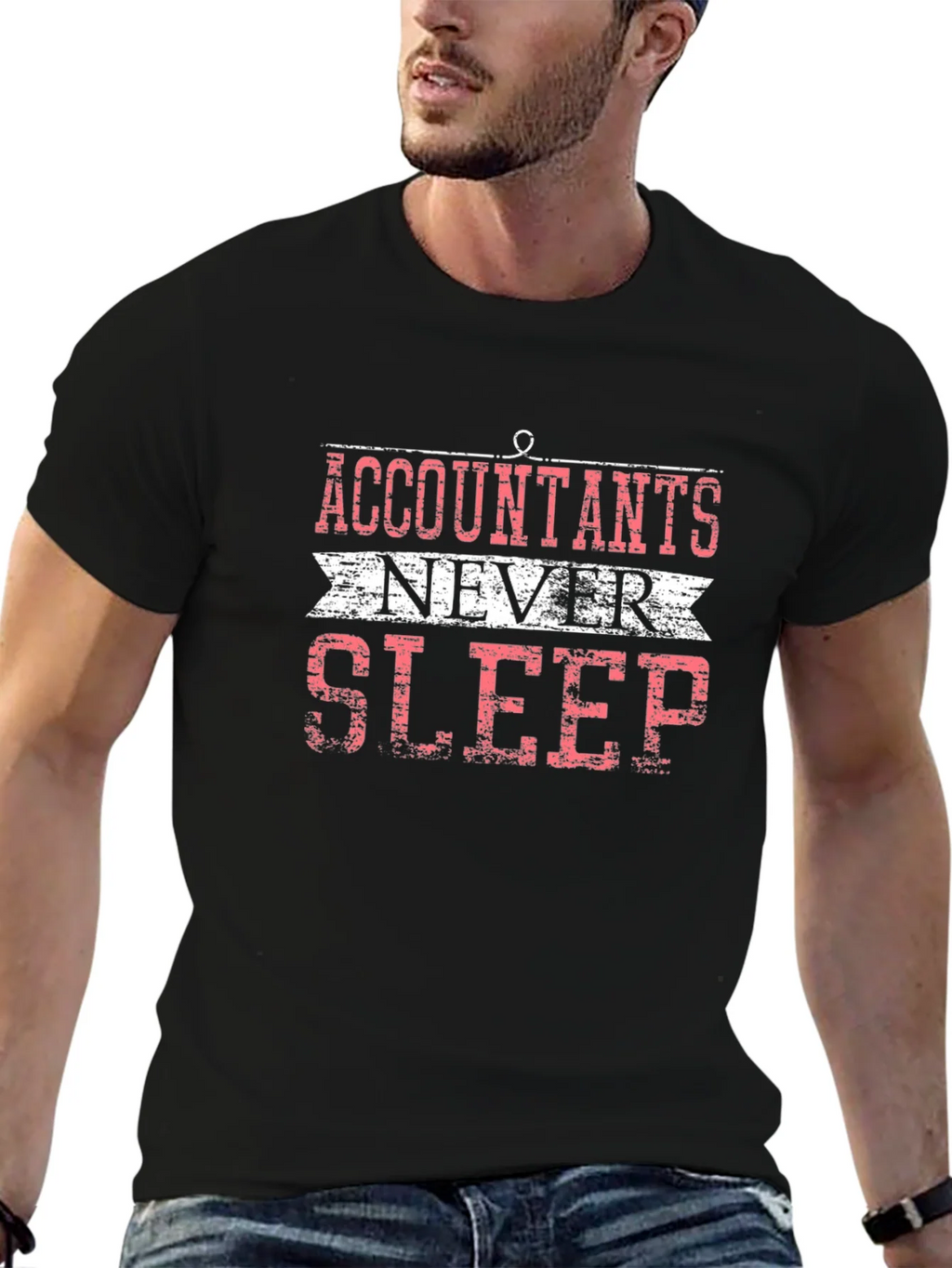 Accountants Never Sleep Graphic T-Shirt product image 6