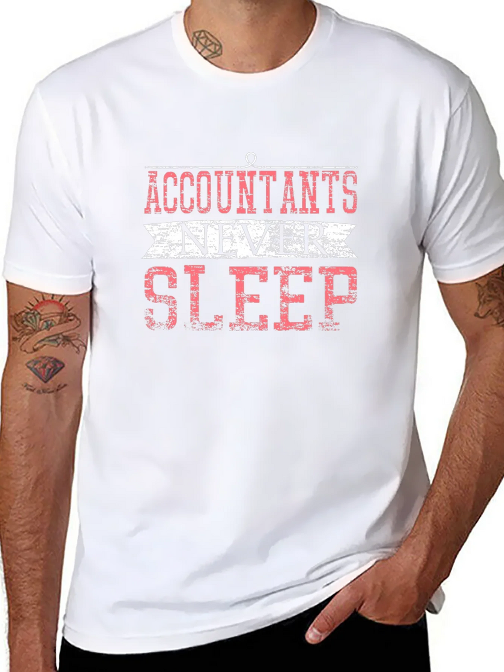 Accountants Never Sleep Graphic T-Shirt product image 7