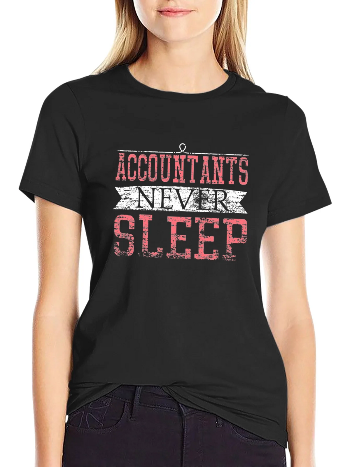 Accountants Never Sleep Graphic T-Shirt product image 2
