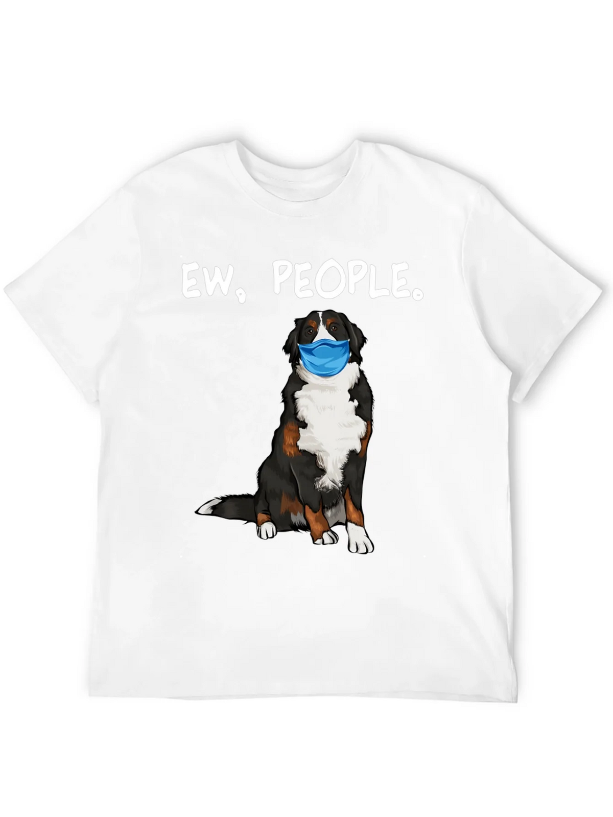 Ew People. Dog in Mask Graphic Tee product image 4