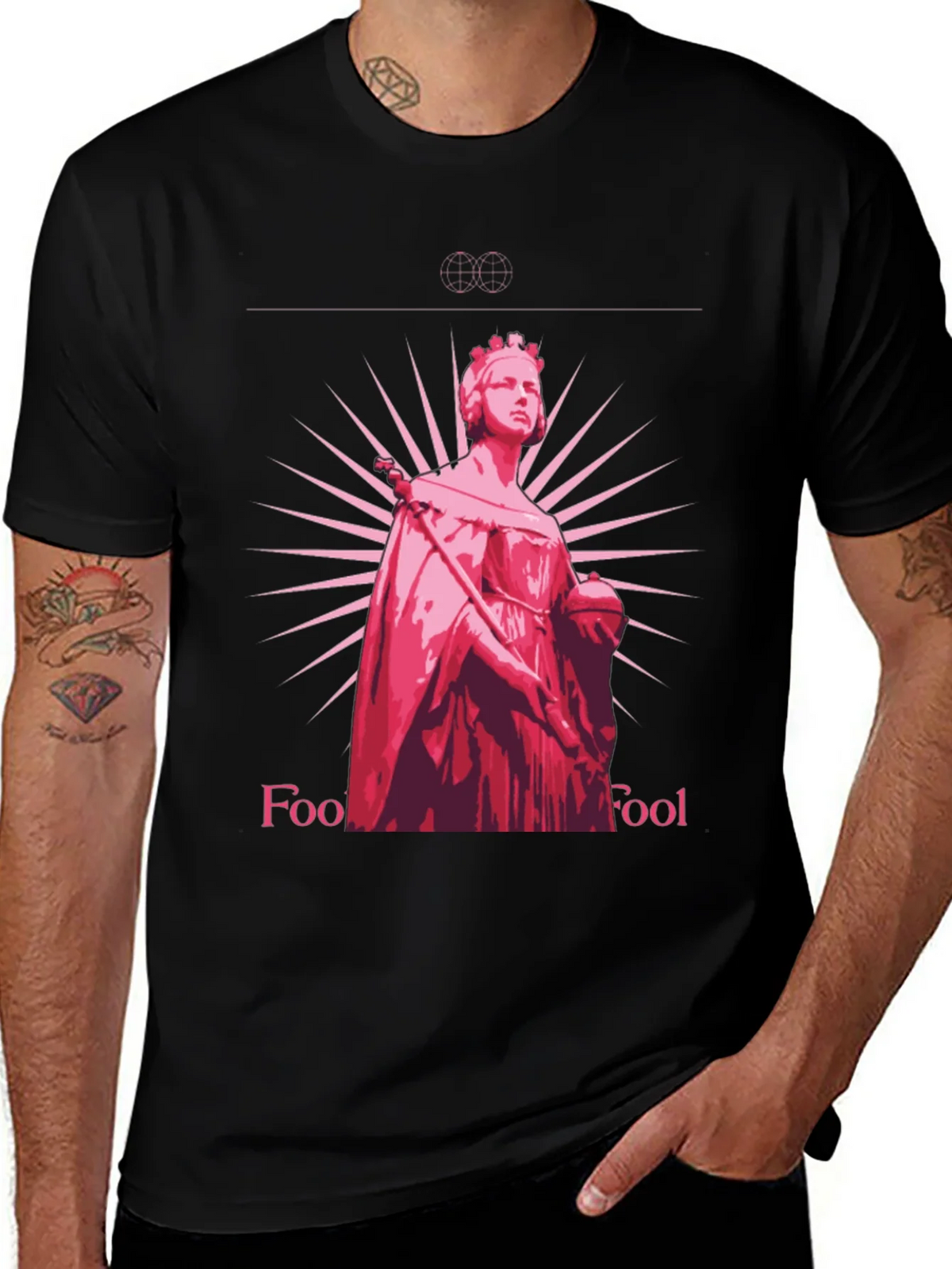 Fool Queen Graphic Tee - Unique Design product image 1