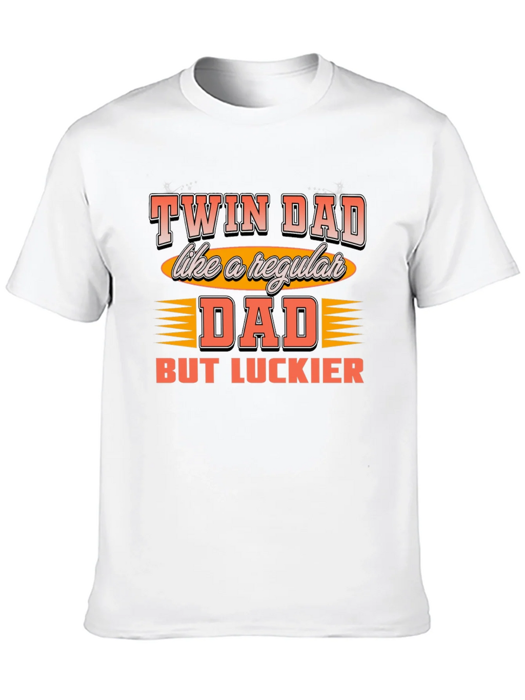 Twin Dad Graphic T-Shirt - Lucky Tee product image 9