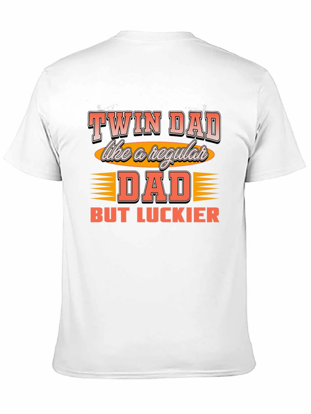Twin Dad Graphic T-Shirt - Lucky Tee product image 10