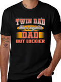 Twin Dad Graphic T-Shirt - Lucky Tee product image 1