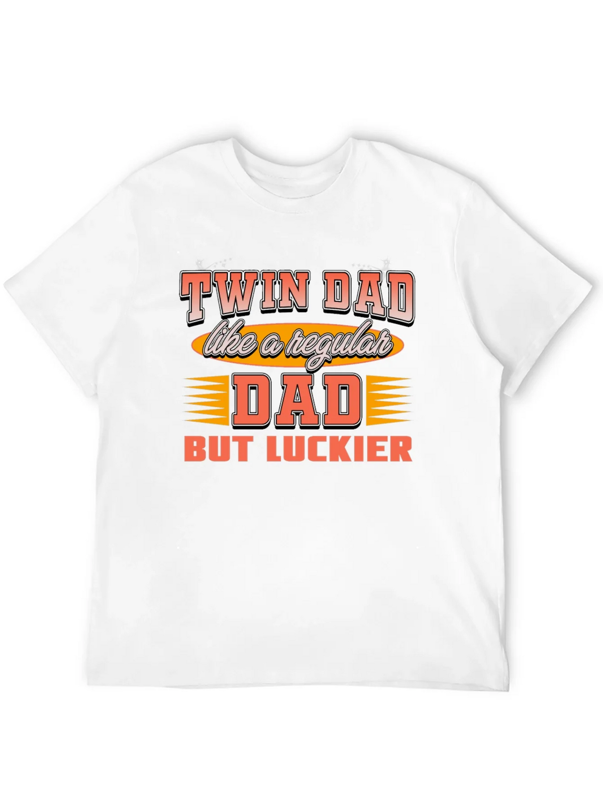 Twin Dad Graphic T-Shirt - Lucky Tee product image 11