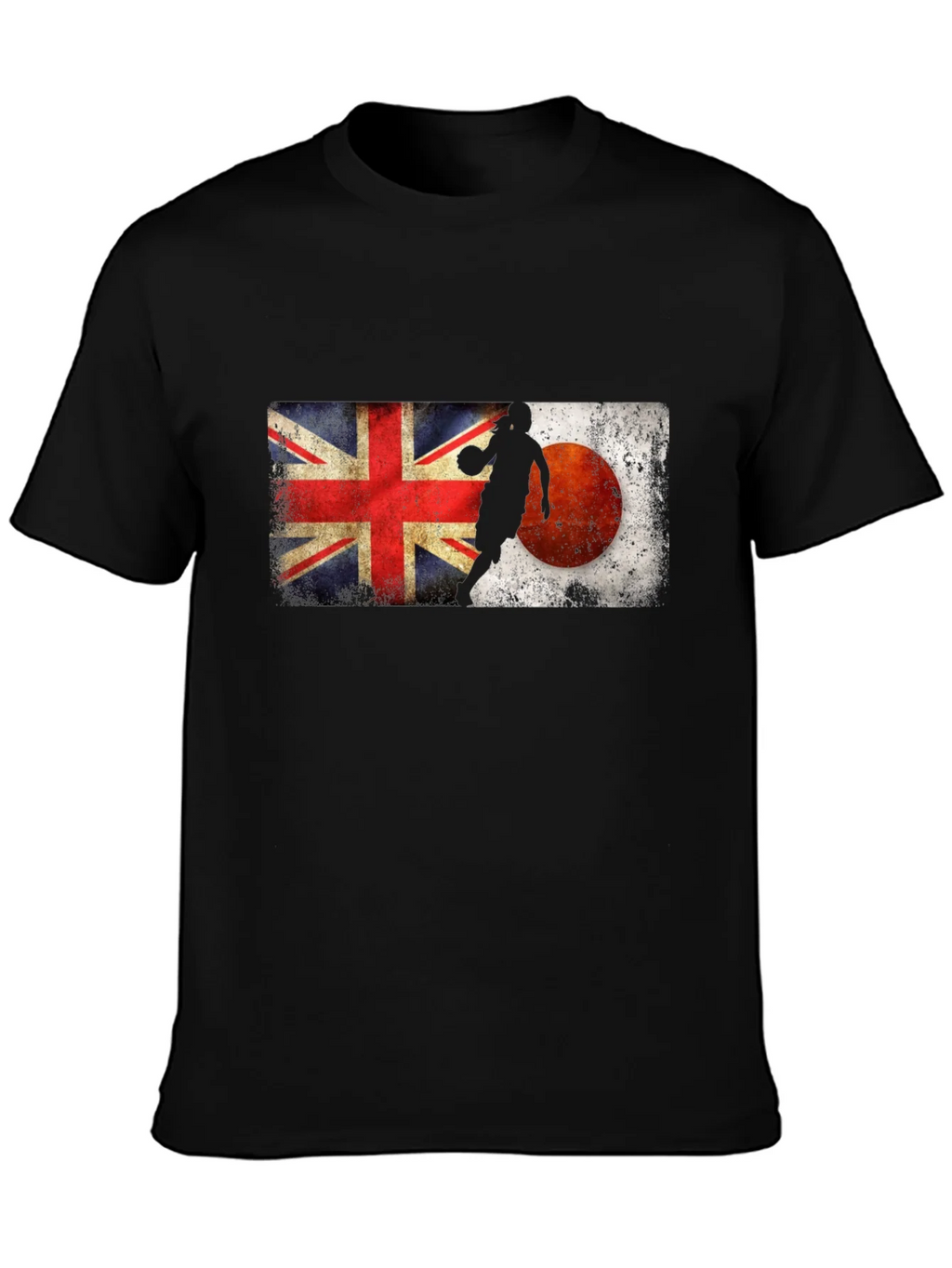 UK Japan Basketball Graphic T-Shirt product image 2