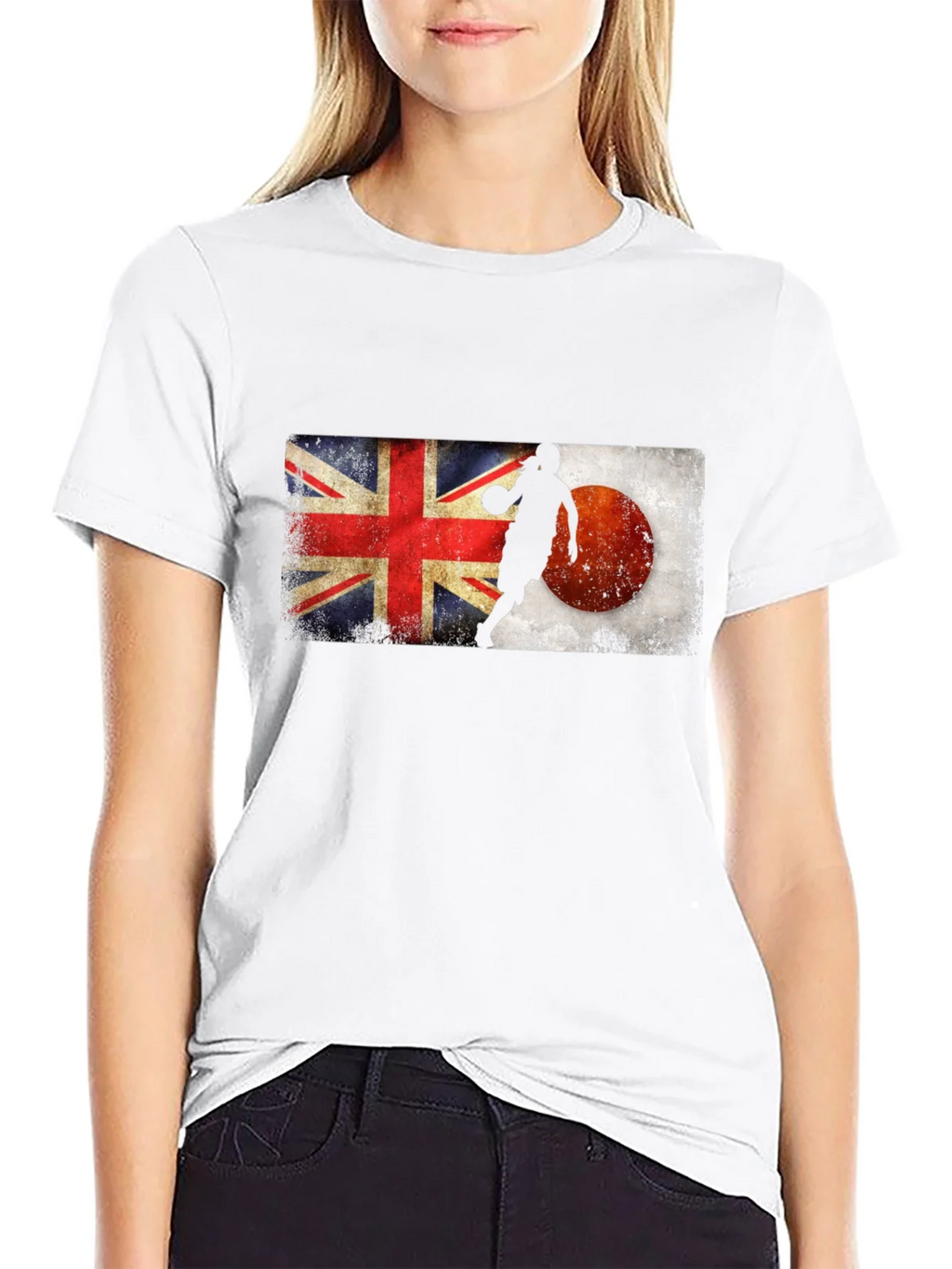 UK Japan Basketball Graphic T-Shirt product image 7