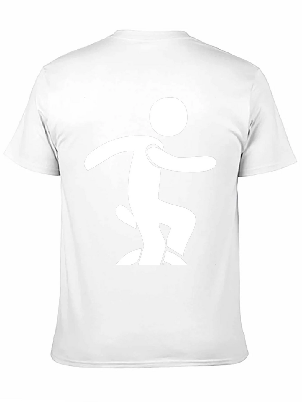 Funny Stick Figure T-Shirt - Black Cotton Tee product image 10