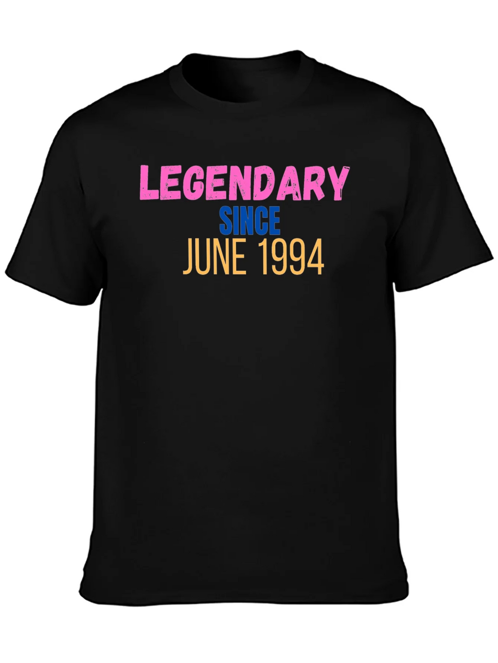 Legendary Since June 1994 Black T-Shirt product image 2