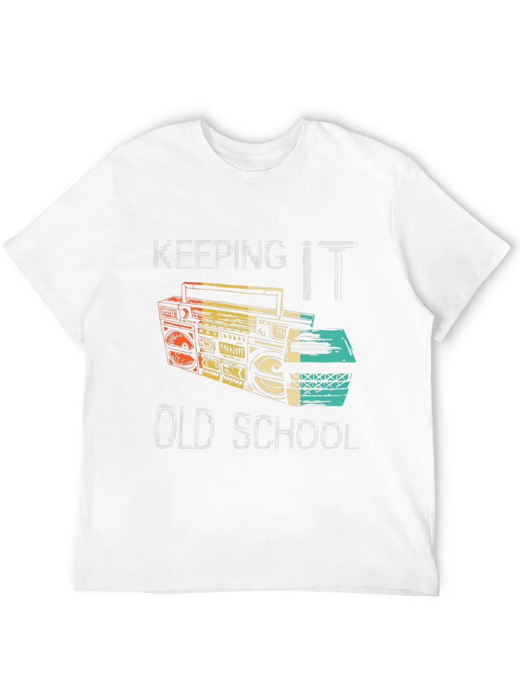 Retro Boombox T-Shirt - Keeping It Old School product image 11