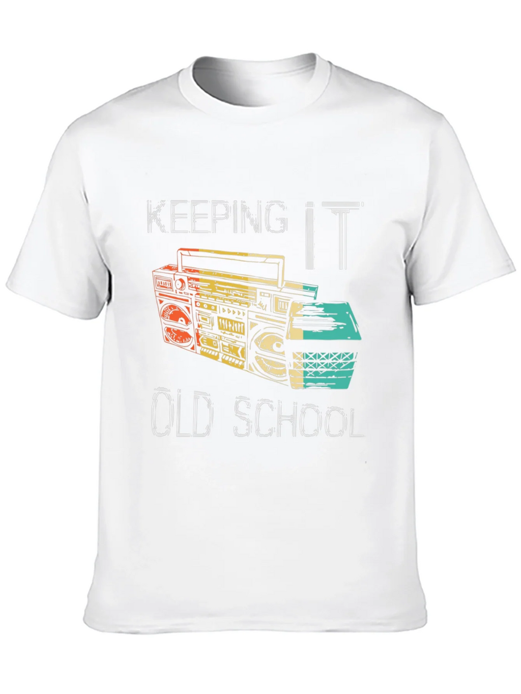 Retro Boombox T-Shirt - Keeping It Old School product image 9