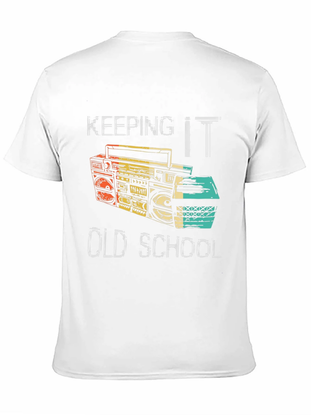 Retro Boombox T-Shirt - Keeping It Old School product image 10