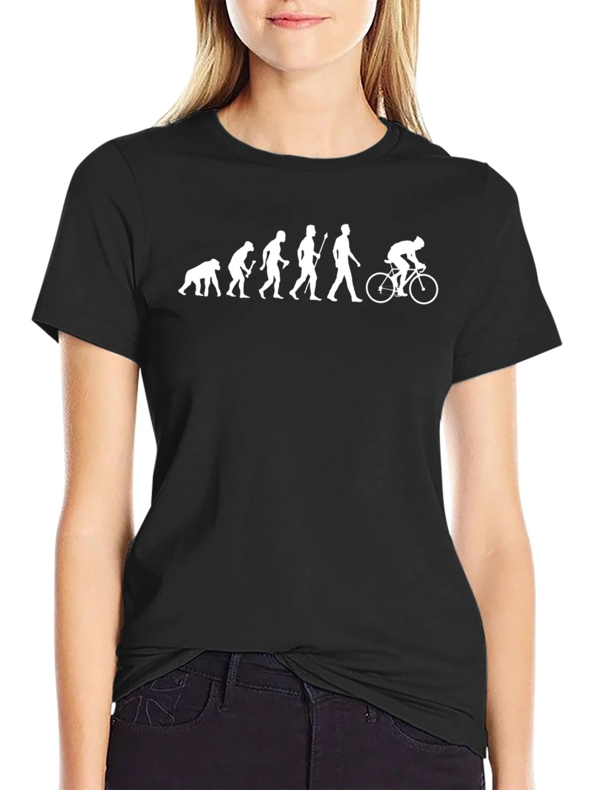 Evolution of Cyclist T-Shirt - Funny Biking Tee product image 1
