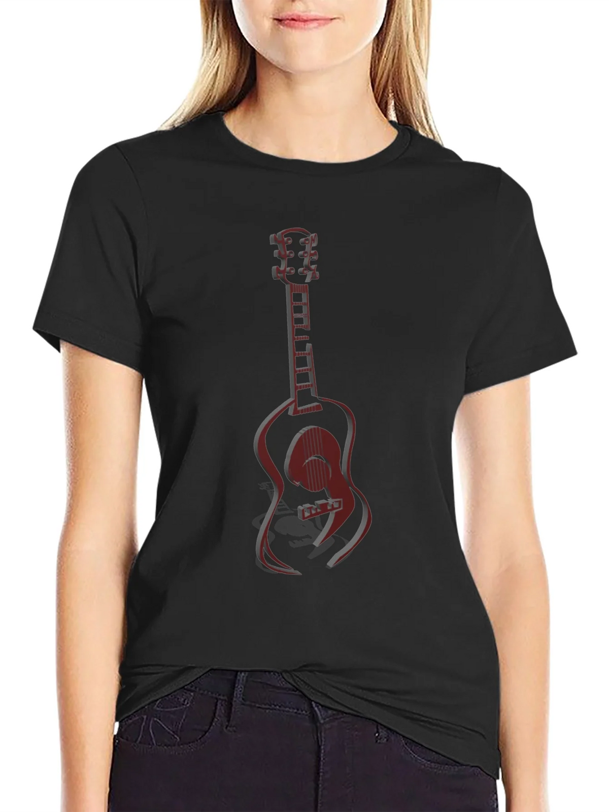 Guitar Graphic T-Shirt - Cool Music Tee product image 1