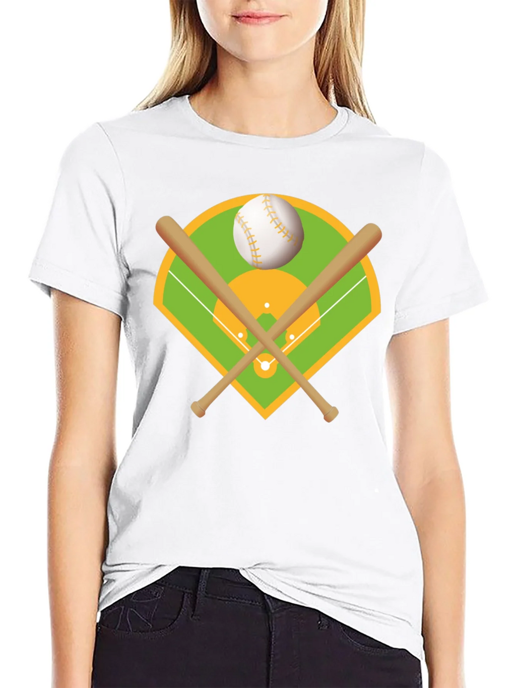 Baseball Field Graphic Tee product image 8