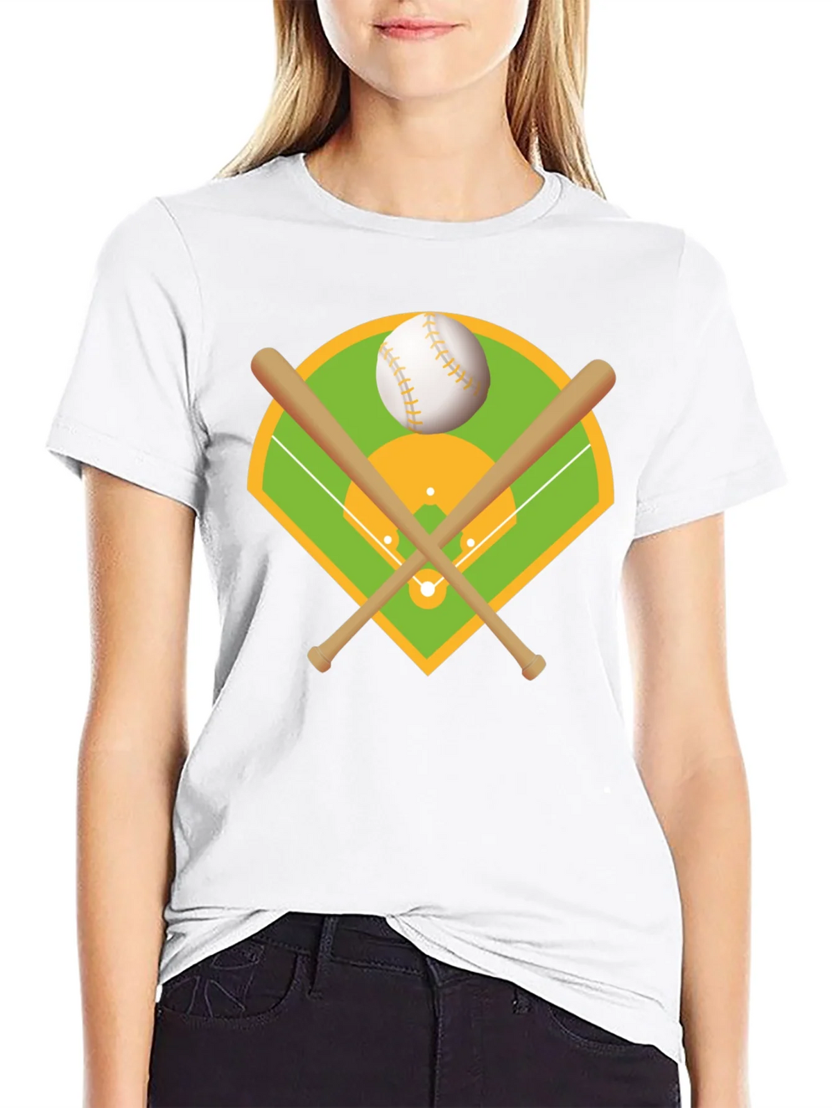 Baseball Field Graphic Tee product image 8