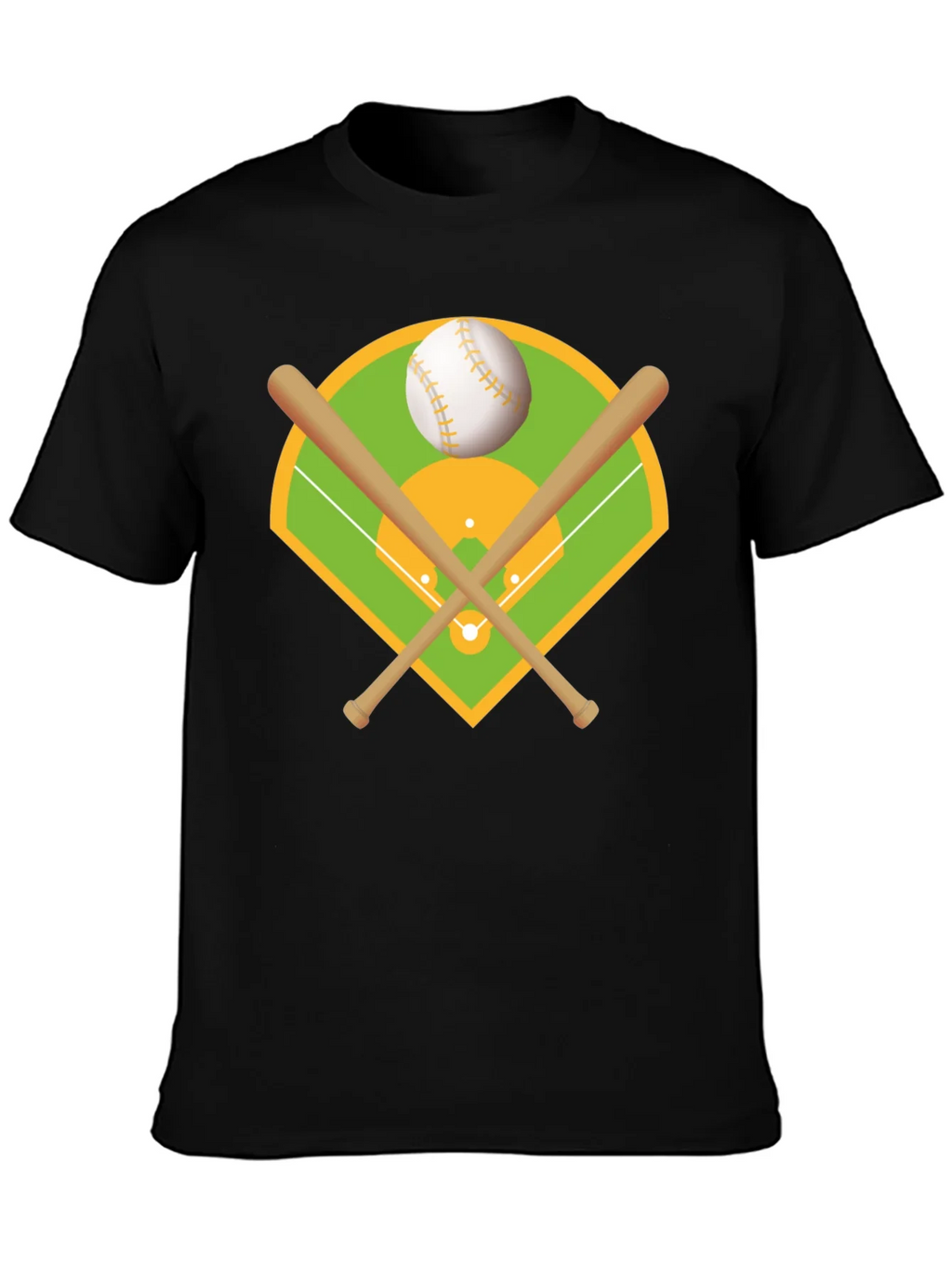 Baseball Field Graphic Tee product image 3