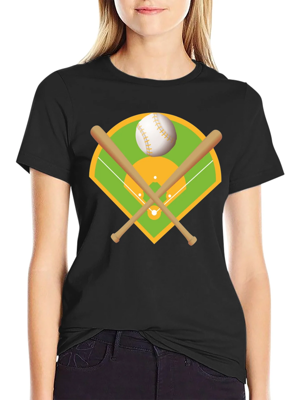 Baseball Field Graphic Tee product image 2