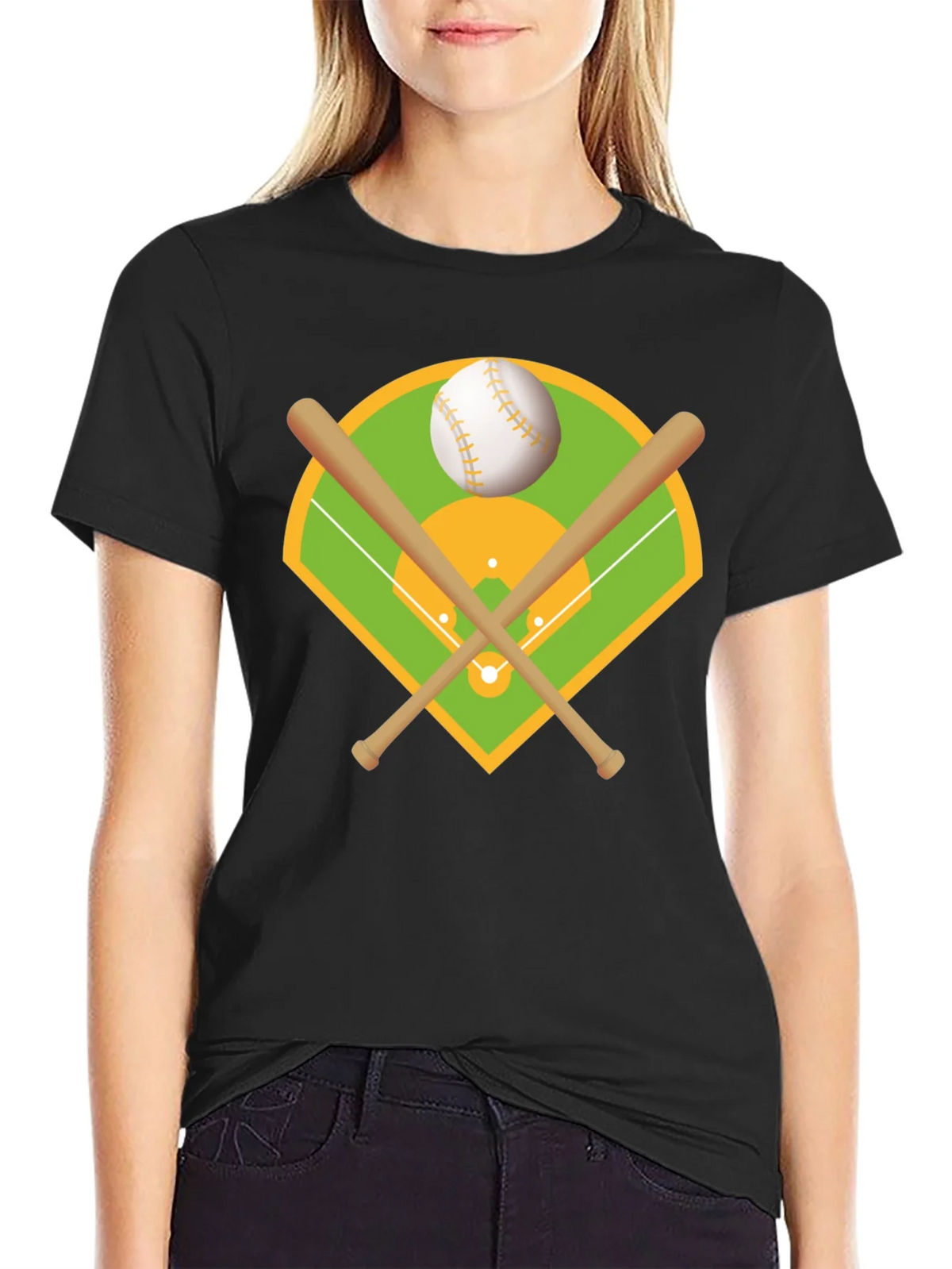 Baseball Field Graphic Tee product image 2