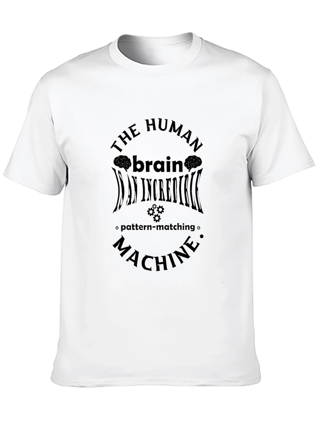 Brain Machine Graphic Tee - Black product image 9