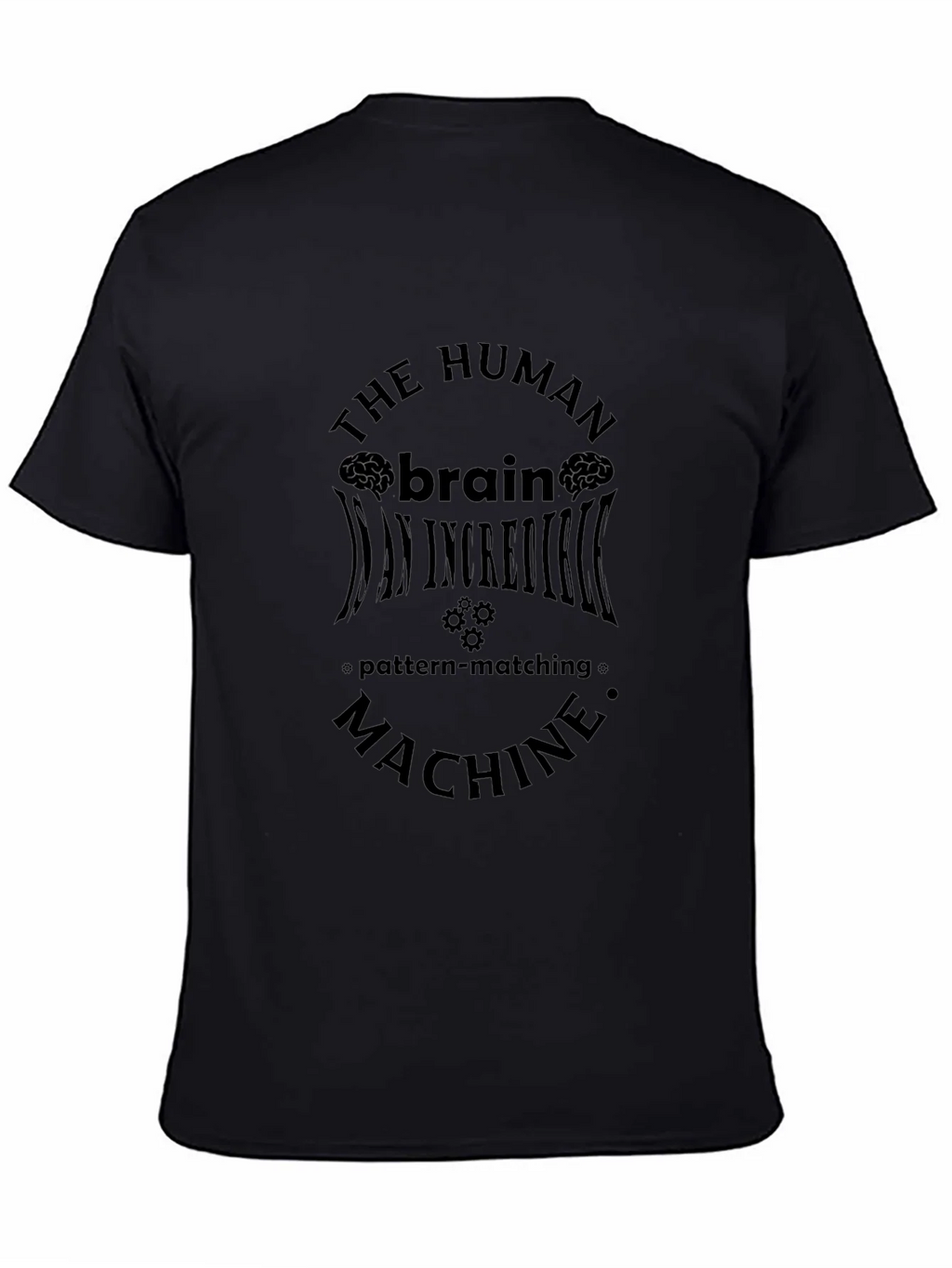 Brain Machine Graphic Tee - Black product image 4