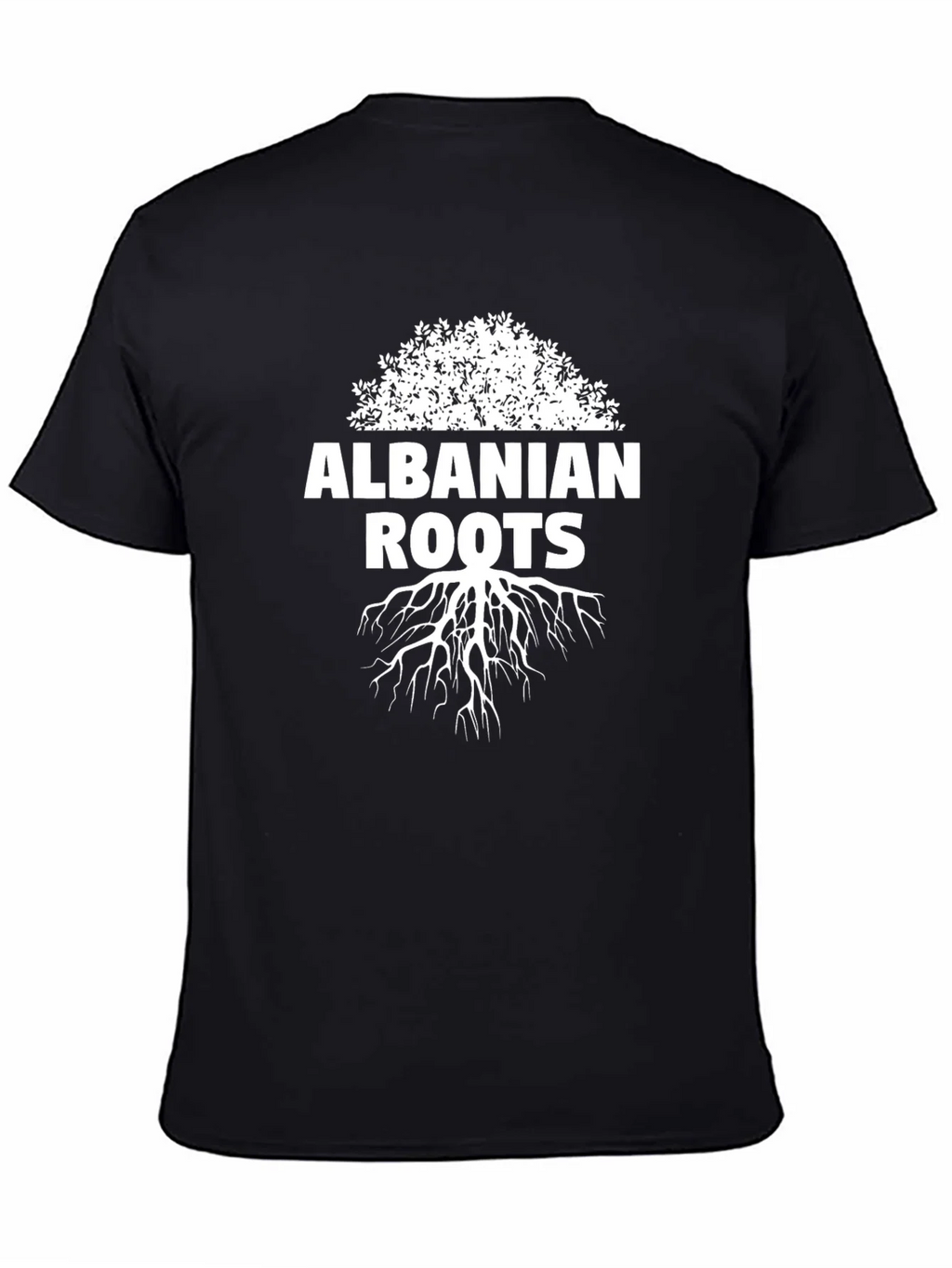 Albanian Roots Graphic Tee - Black product image 4