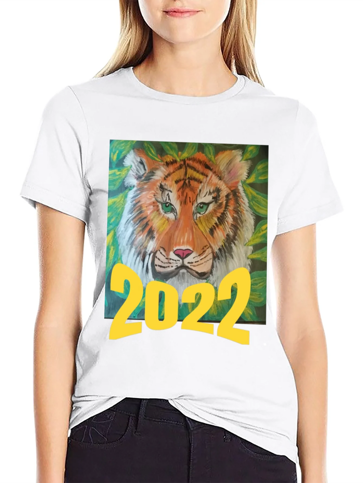 2022 Tiger Graphic T-Shirt - Black product image 8