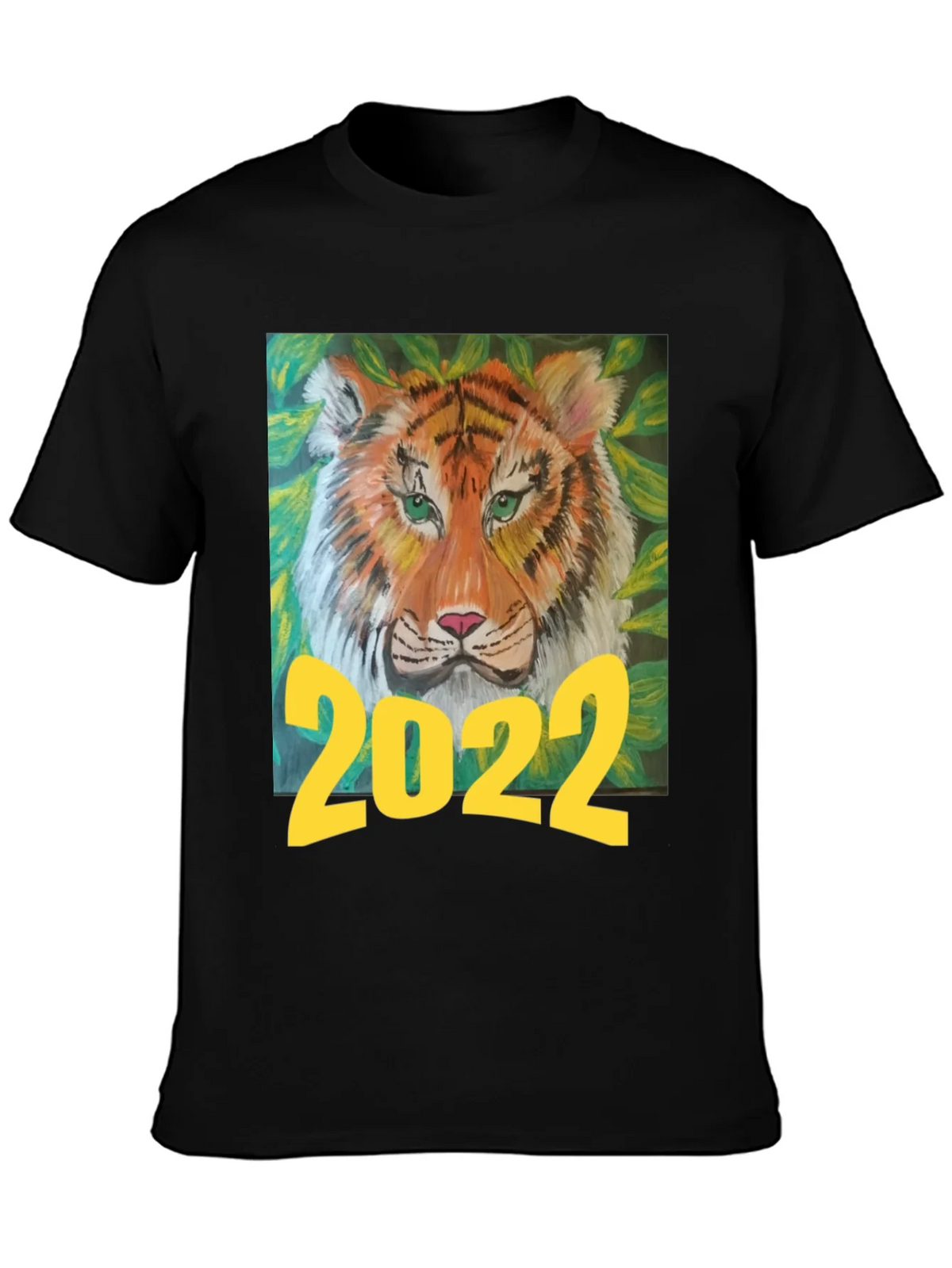 2022 Tiger Graphic T-Shirt - Black product image 3