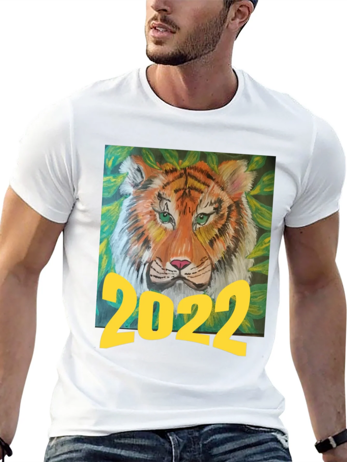 2022 Tiger Graphic T-Shirt - Black product image 12