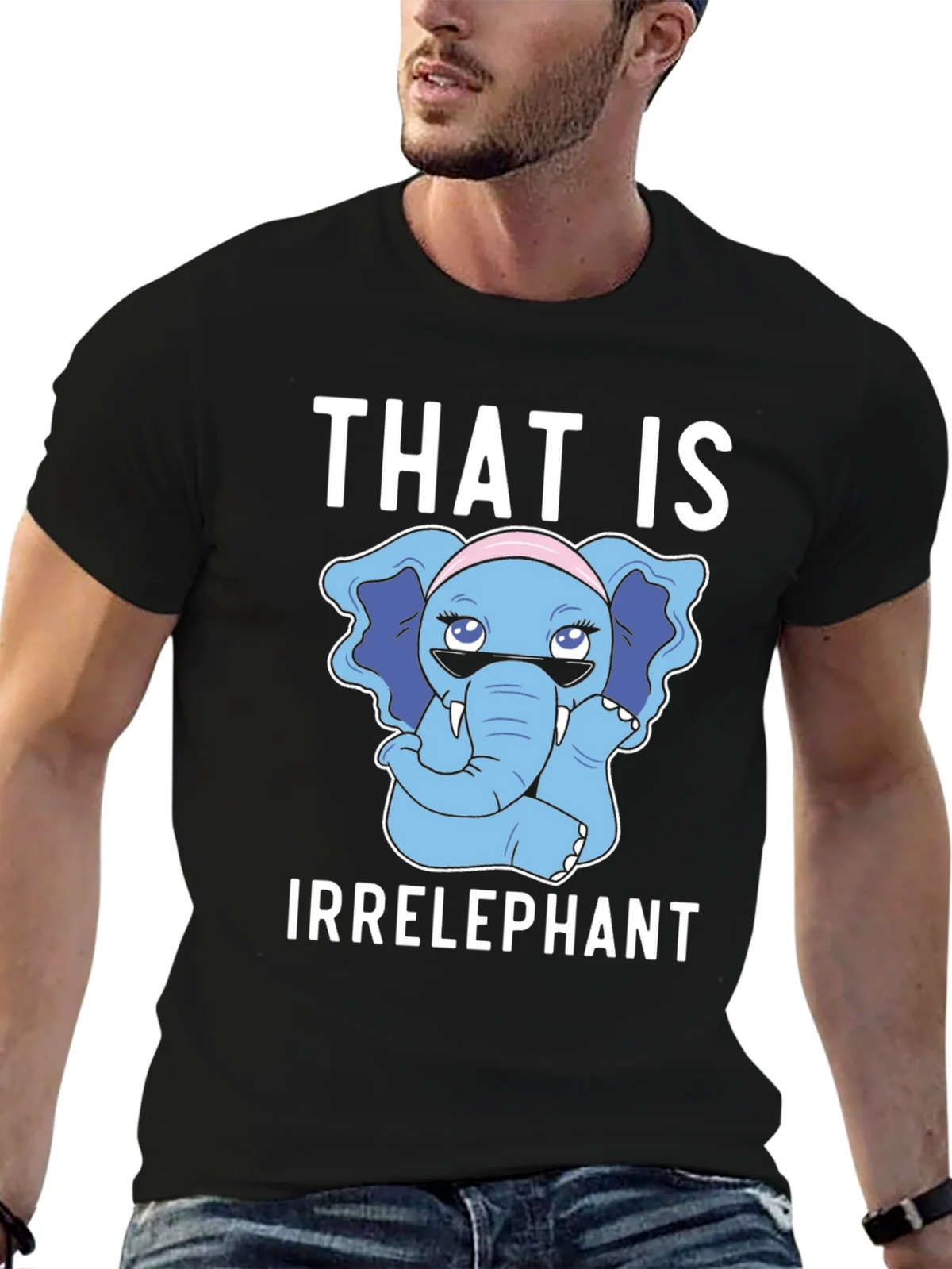Irrelephant T-Shirt - Funny Elephant Tee product image 6
