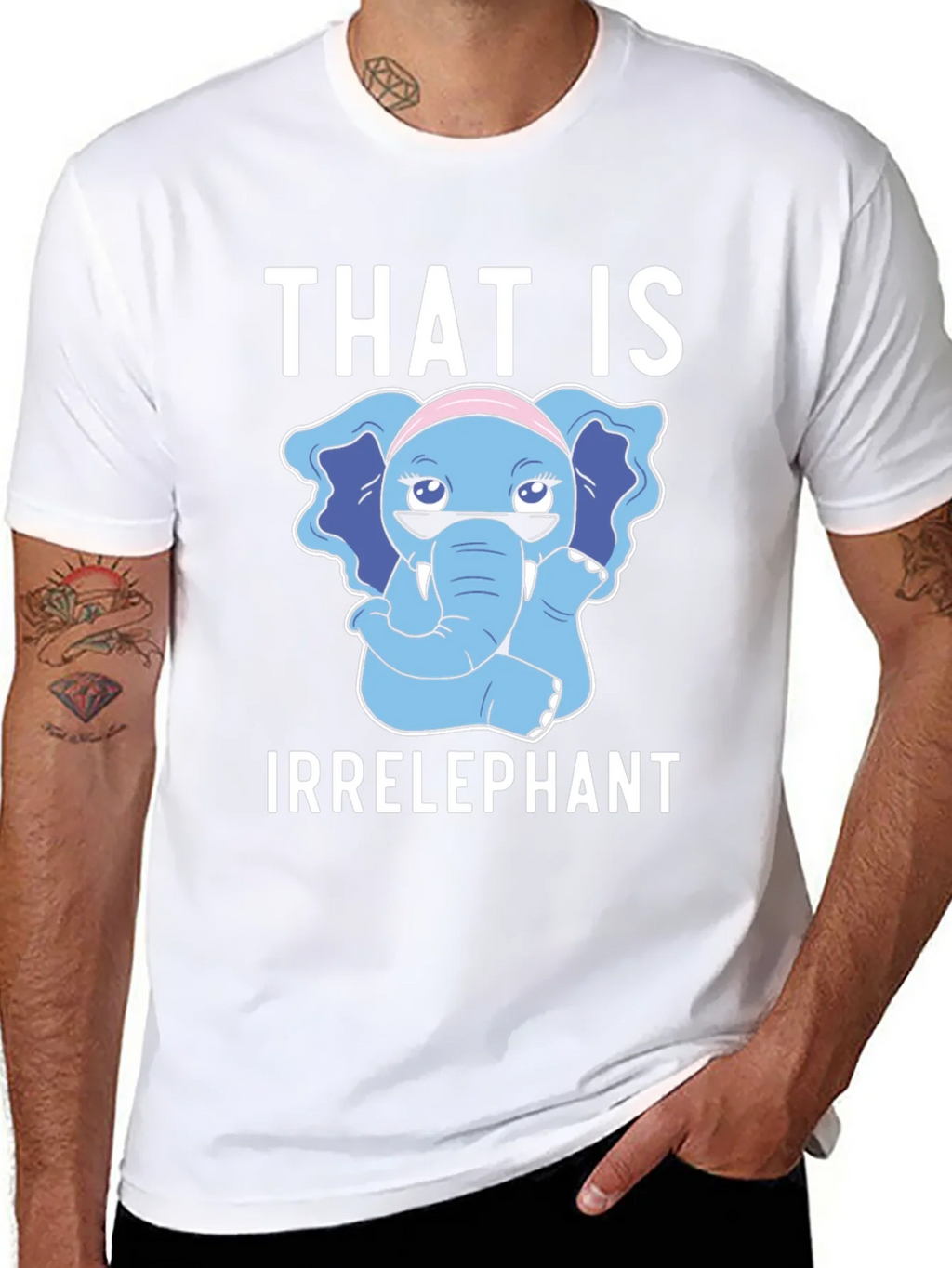 Irrelephant T-Shirt - Funny Elephant Tee product image 7
