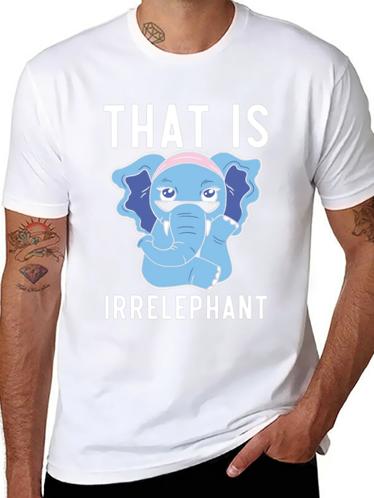 Irrelephant T-Shirt - Funny Elephant Tee product image 7
