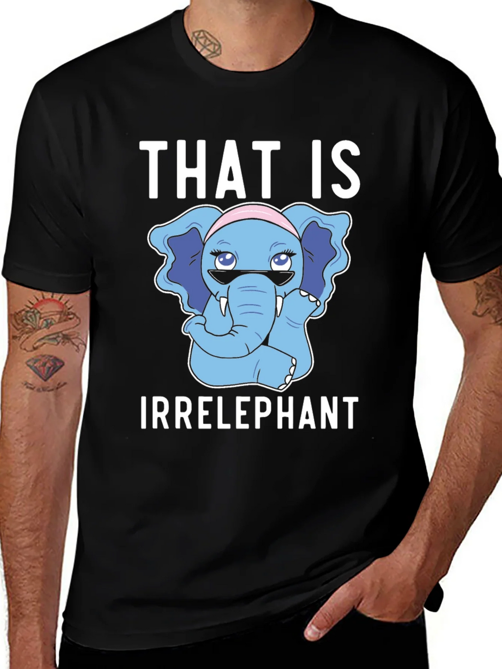 Irrelephant T-Shirt - Funny Elephant Tee product image 1