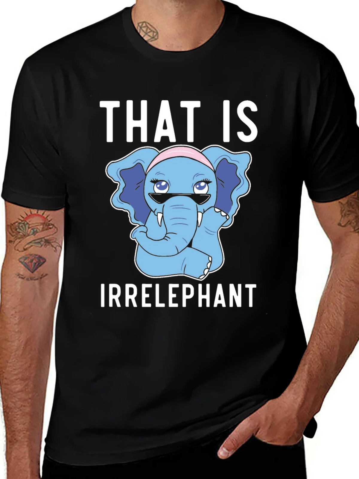 Irrelephant T-Shirt - Funny Elephant Tee product image 1