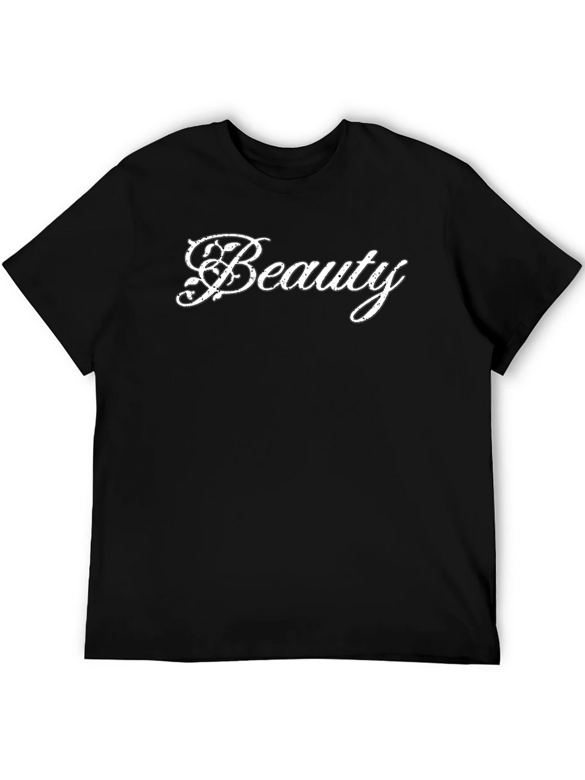 Beauty Graphic Tee - Mens Black Cotton T-Shirt product image 5