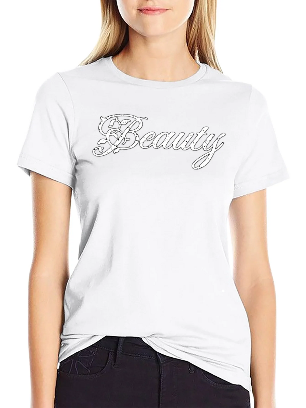 Beauty Graphic Tee - Mens Black Cotton T-Shirt product image 8