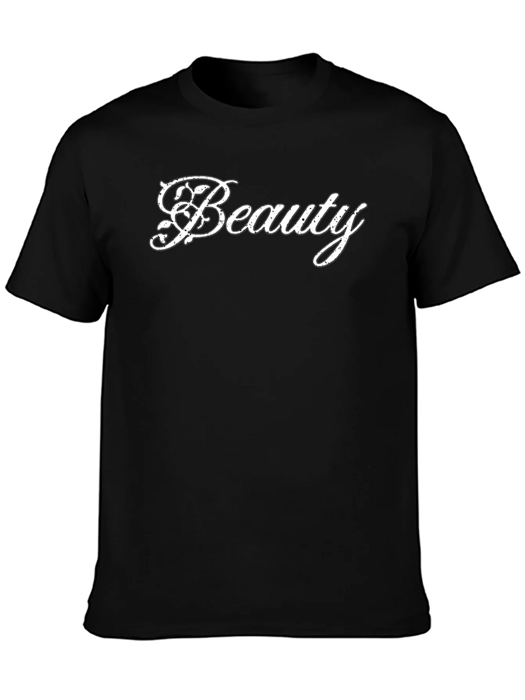 Beauty Graphic Tee - Mens Black Cotton T-Shirt product image 3