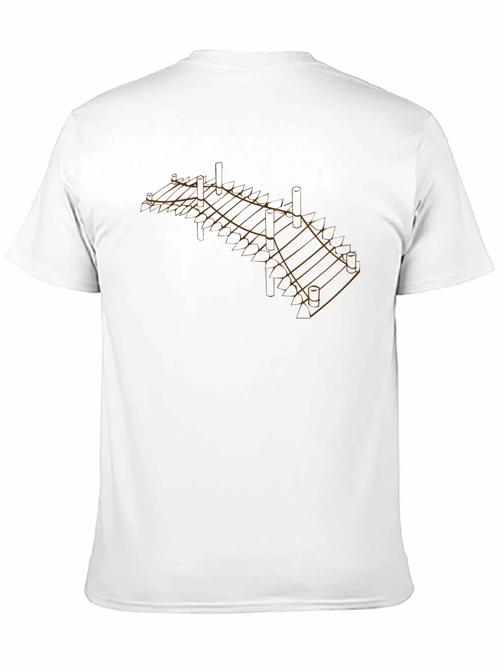 Geometric Dock Graphic Tee - Modern Style product image 10